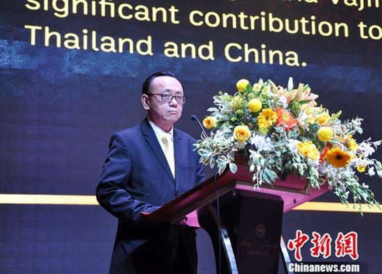 12月4日晚，泰王國駐南寧總領(lǐng)事館在廣西首府南寧市舉行招待會，慶祝泰國國慶。中新社記者 黃艷梅 攝